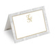 Silver Moire Printed Place Cards Image 1 of 2